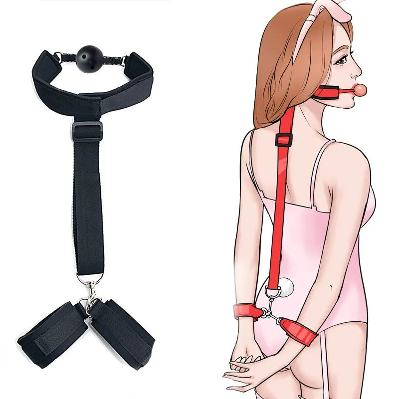 BDSM Restraints Harness Open Legs Spreader Sexy Toys For Couples No Vibrators Sex Flirting Tied Legs Adult Accessories Sex Shop