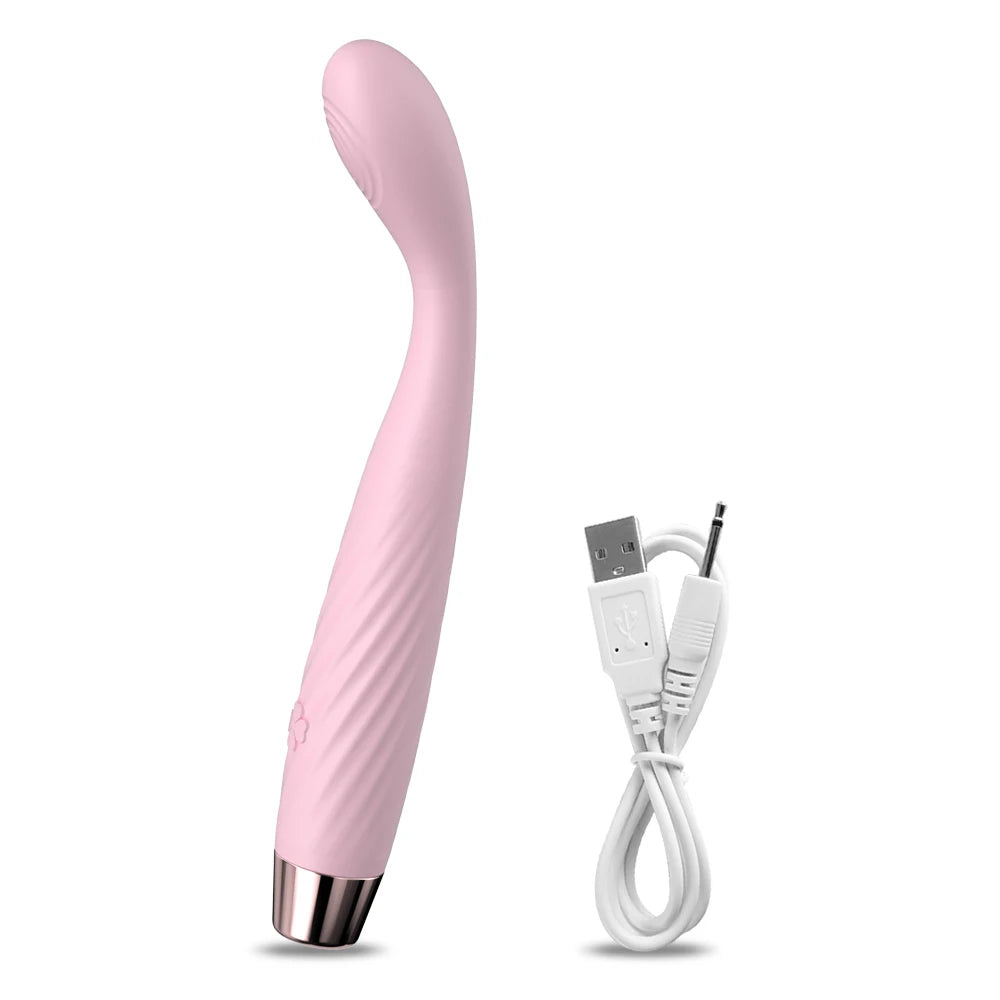 Beginner G-Spot Vibrator for Women Nipple Clitoris Stimulator 8 Fast Seconds to Orgasm Finger Shaped Vibes Sex Toys for Adults