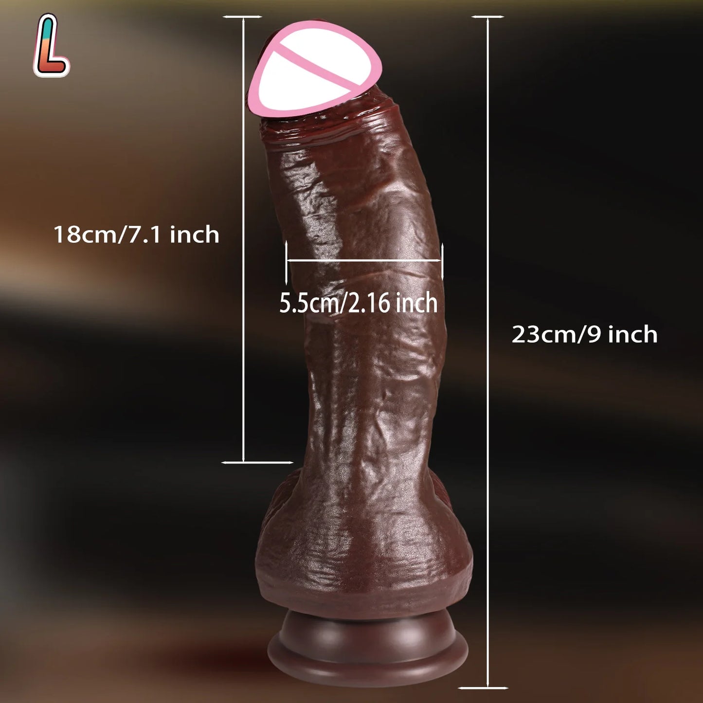 Realistic Dildo Penis Anal Butt Plug Super Soft Skin Feeling Female Vagina G-spot Masturbator Adult Cock Dick Sex Toy for Women