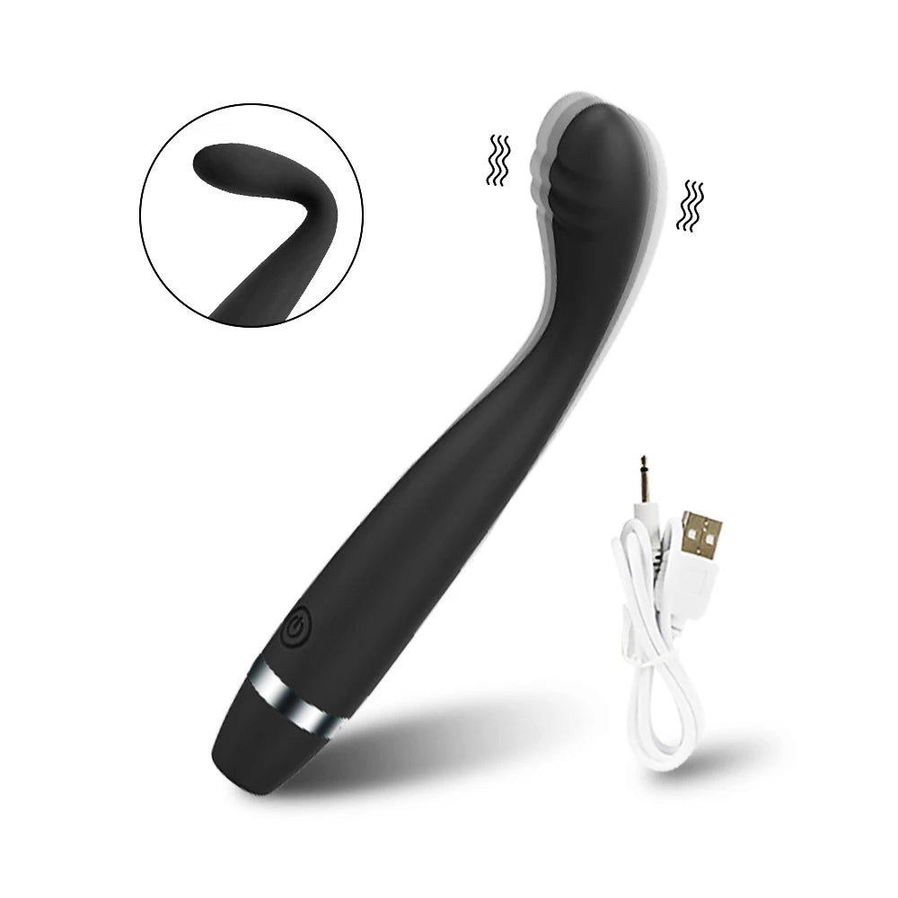 Beginner G-Spot Vibrator for Women Nipple Clitoris Stimulator 8 Fast Seconds to Orgasm Finger Shaped Vibes Sex Toys for Adults