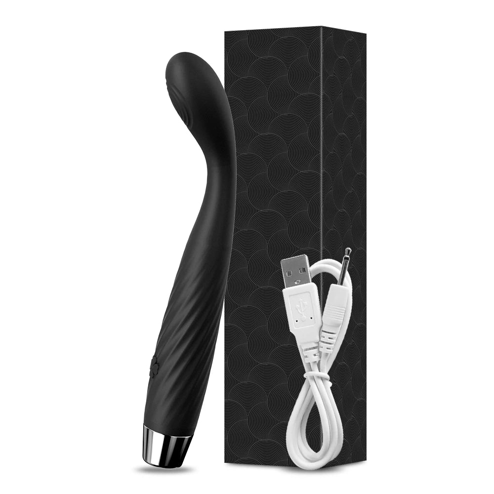 Beginner G-Spot Vibrator for Women Nipple Clitoris Stimulator 8 Fast Seconds to Orgasm Finger Shaped Vibes Sex Toys for Adults