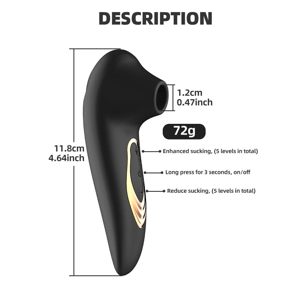 Mini Clitoris Sucker Vibrator Female Powerful Clit Sucking Stimulator Clitoral Vibration Sex Toys For Women Adult Products Shop