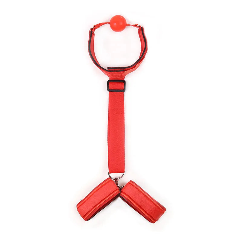 BDSM Restraints Harness Open Legs Spreader Sexy Toys For Couples No Vibrators Sex Flirting Tied Legs Adult Accessories Sex Shop