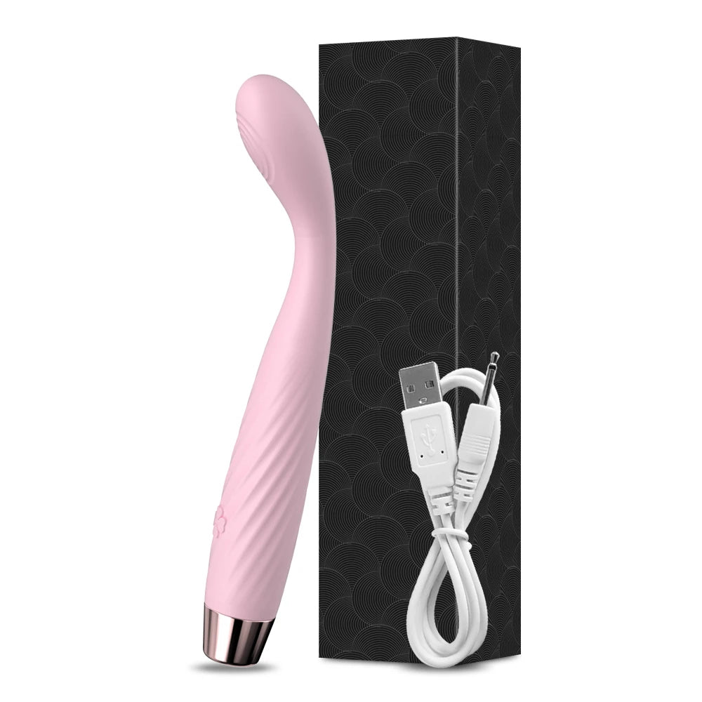 Beginner G-Spot Vibrator for Women Nipple Clitoris Stimulator 8 Fast Seconds to Orgasm Finger Shaped Vibes Sex Toys for Adults