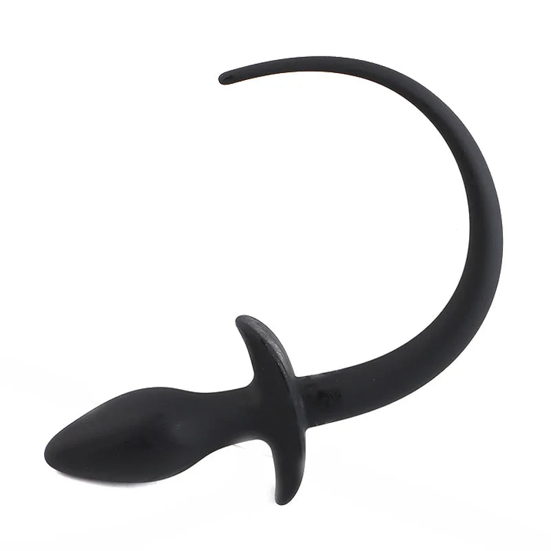 Silicone Butt Plug Tail Dog Tail Puppy Play Gay Anal Accessories G-Spot Prostate Massager Anal Plug Fetish Sex Toy for Women Gay