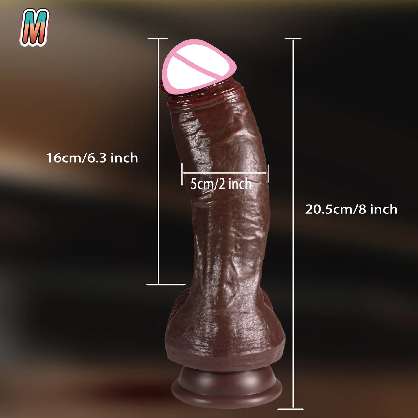 Realistic Dildo Penis Anal Butt Plug Super Soft Skin Feeling Female Vagina G-spot Masturbator Adult Cock Dick Sex Toy for Women