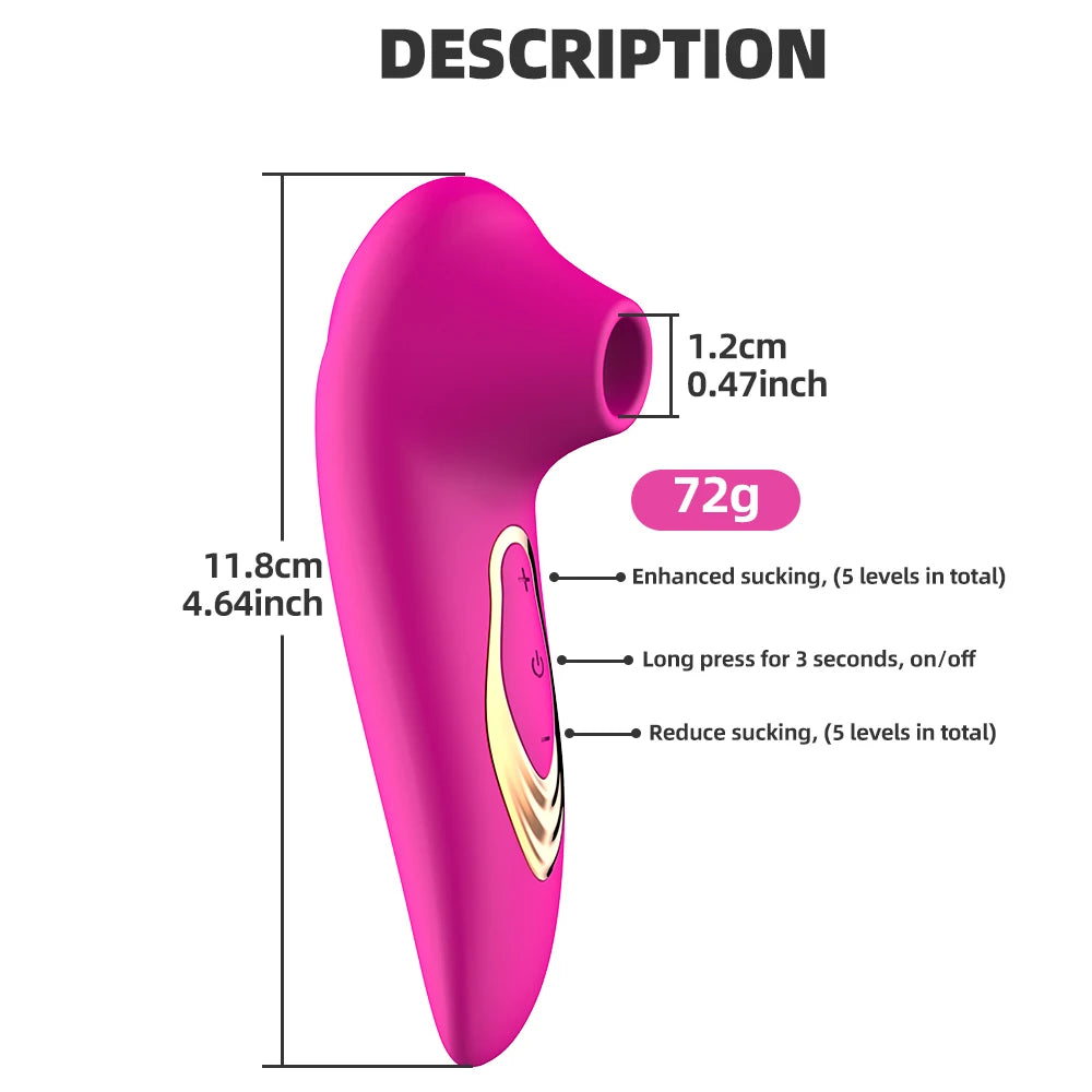 Mini Clitoris Sucker Vibrator Female Powerful Clit Sucking Stimulator Clitoral Vibration Sex Toys For Women Adult Products Shop