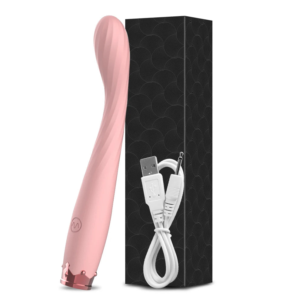 Beginner G-Spot Vibrator for Women Nipple Clitoris Stimulator 8 Fast Seconds to Orgasm Finger Shaped Vibes Sex Toys for Adults