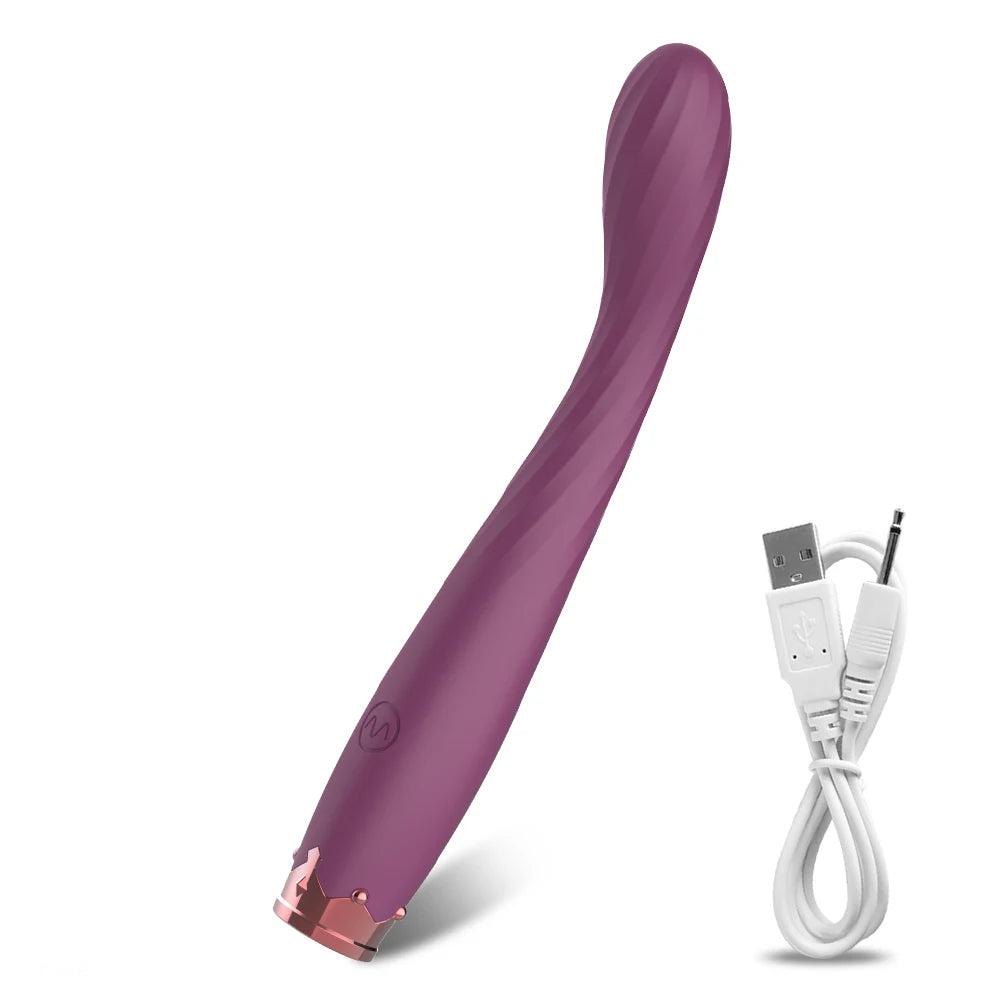 Beginner G-Spot Vibrator for Women Nipple Clitoris Stimulator 8 Fast Seconds to Orgasm Finger Shaped Vibes Sex Toys for Adults