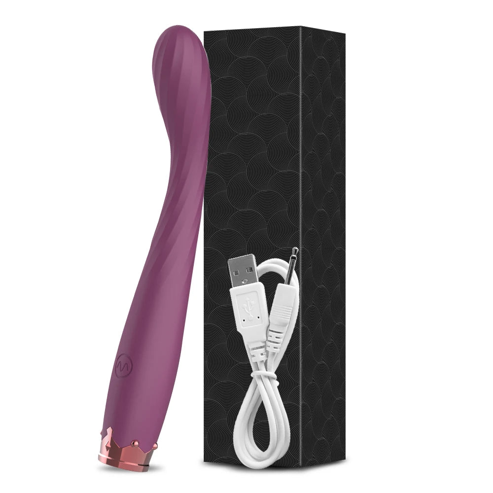 Beginner G-Spot Vibrator for Women Nipple Clitoris Stimulator 8 Fast Seconds to Orgasm Finger Shaped Vibes Sex Toys for Adults