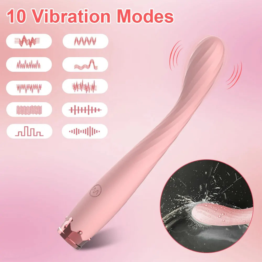 Powerful Beginner G-Spot Vibrators for Women Nipple Clitoris Stimulator Dildo Vagina Massager Sex Toys for Female Adult Orgasm